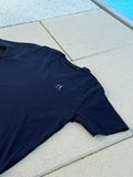 Kurzärmliges T-Shirt Navyblau Blue